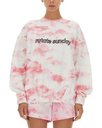 ROTATE BIRGER CHRISTENSEN - Iris Logo Organic Cotton-Jersey Sweatshirt - Lyst