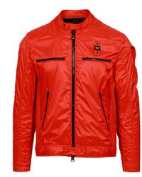 Blauer - Cappotto Rosso - Lyst