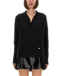 Tom Ford - Cashmere And Silk Long Sleeve Polo Shirt - Lyst