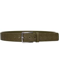Bottega Veneta - Belts Leather/Mud - Lyst