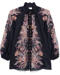 Zimmermann - Rhiannon Billow Blouse - Lyst