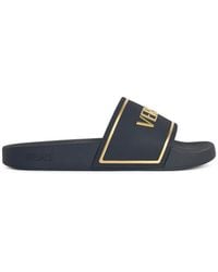 Versace - Rubber Slippers - Lyst