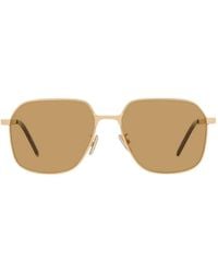 Givenchy - Gv One Gold Quadratische Sonnenbrille - Lyst