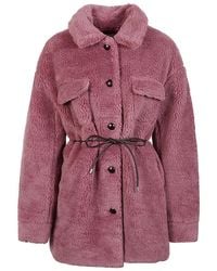 Molliolli - Faux Fur Coat - Lyst