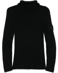 Prada - Kapuzenpullover aus geripptem Strick von - Lyst