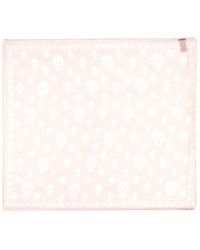 McQueen - Classic Skull Scarf - Lyst