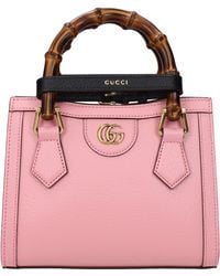 Gucci - Borse A Mano Diana Donna Pelle Rosa - Lyst