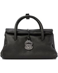 Zanellato - Structured Leather Top-Handle Handbag - Lyst