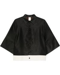 SOH - Silk Blouse - Lyst