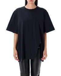 The Attico - De Attico T -shirts En Polos Zwart - Lyst