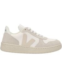 Veja - Weißer Pierre V-10 Basketball-Sneaker aus Wildleder und Netzstoff - Lyst