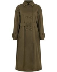 Herno - Katoenen Trenchcoat - Lyst