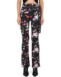 Rabanne - Printed Trousers - Lyst