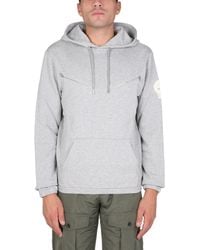 McQueen - Sweatshirt With Embroidered Skull - Lyst