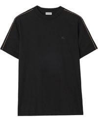 Burberry - Seth Cotton T Shirt - Lyst