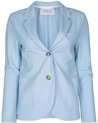 Harris Wharf London - Stand Up Collar Blazer Rayon - Lyst