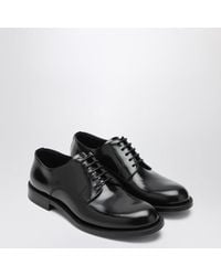 Dolce & Gabbana - Dolce&Gabbana Leather Derby Shoes - Lyst