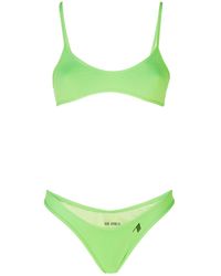 The Attico - Bikini Con Logo Gommato - Lyst