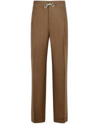 Maison Margiela - Mohair And Wool Trousers - Lyst