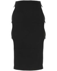Marco Rambaldi - Stretch Viscose Skirt - Lyst