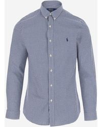 Polo Ralph Lauren - Checked Shirt Stretch Cotton - Lyst