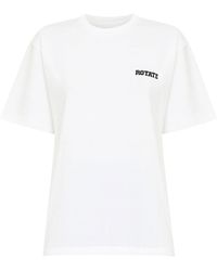 ROTATE BIRGER CHRISTENSEN - Organic Cotton T-Shirt - Lyst