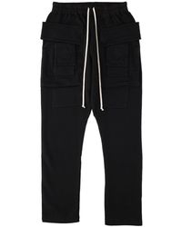 Rick Owens - Cargo Trousers Creatch Cotton - Lyst