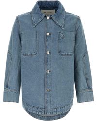 Ami Paris - Relaxed Overshirt - Lyst