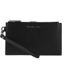 Michael Kors - Körnig Leder -Smartphone Brieftasche - Lyst