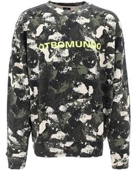 Marcelo Burlon - Marcelo Burlon Otromundo Camouflage Sweat-shirt - Lyst