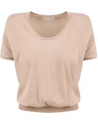 Drumohr - T Shirts En Polos Beige - Lyst