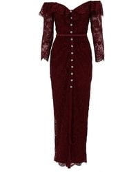 Self-Portrait - Dress Lace Polyamide - Lyst
