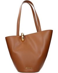 Jacquemus - Shoulder Bags Le Bambola Leather/Light - Lyst