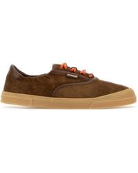 Moncler - Lace Up Sneakers - Lyst