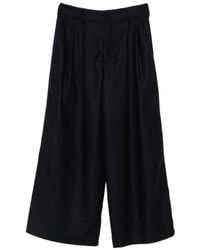 Susanne Bommer - Wool Wide Leg Trousers - Lyst
