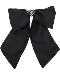 Prada - Hair Accessories Recycled Nylon - Lyst