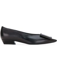 Roger Vivier - Pointy Covered B Ballerina - Lyst