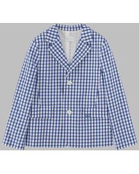 Gucci - Giacca "Vichy" - Lyst