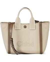Chloé - Carry Small Canvas Tote - Lyst