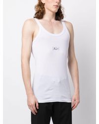 Random Identities - Logo Rib Tanktop - Lyst