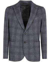 Circolo 1901 - Chaqueta de pecho de algodón de algodón - Lyst