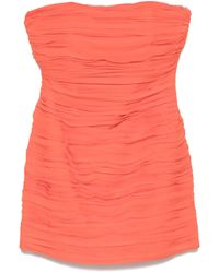 Raquel Diniz - Jurken Coral Red - Lyst
