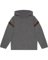 Gucci - Sudadera con cremallera de lana - Lyst