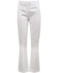 Drumohr - Hose weiß - Lyst