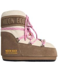 Moonboot - Moon Boot 'Icon' Suede Low Top - Lyst