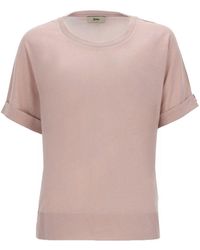 Herno - Cotton Blend T-Shirt - Lyst