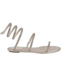 Rene Caovilla - Cleo Flat Sandals - Lyst