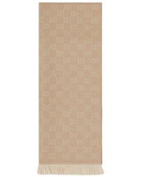 Gucci - Gg Wool Scarf - Lyst
