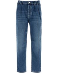 Brunello Cucinelli - Mid Rise Jeans - Lyst