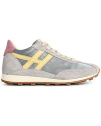 Hogan - Hellblaue -Sneaker "H699" aus Lear-Mischgewebe - Lyst